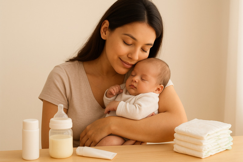 Consejos esenciales para el cuidado de la mamá y el bebé