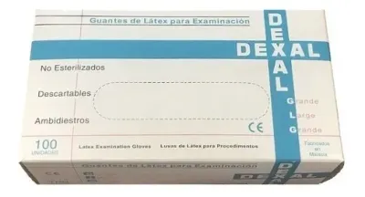 Guantes Latex Talle L Caja