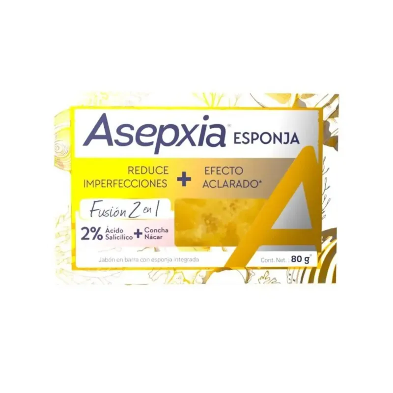 Asepxia Jab Esponja    X80Gr
