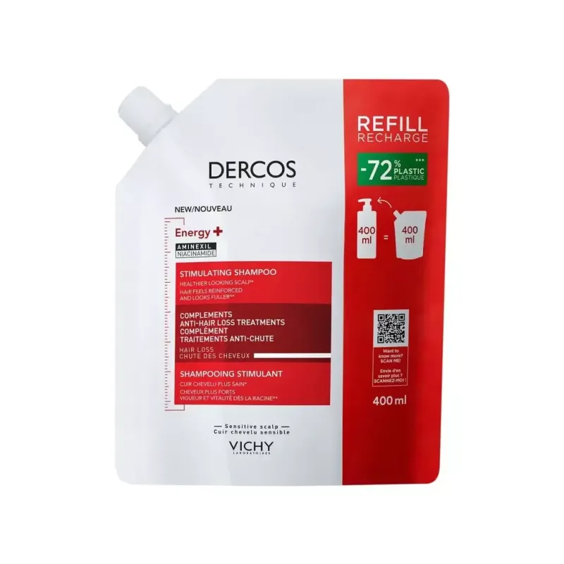Dercos Sh Energy Refillx400Ml