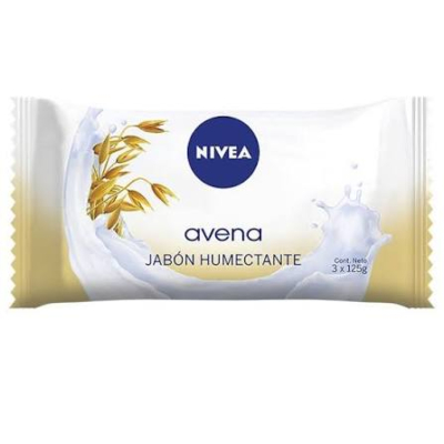 Nivea Jab Avena      3 X125Gr