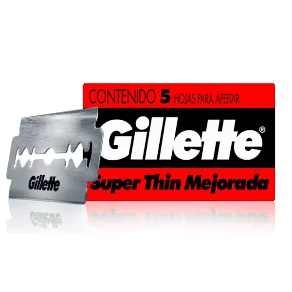 Gillette Super Thin C Rep  X5