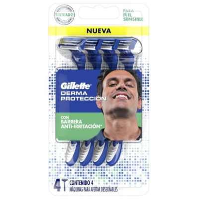 Prestobarba 3 Derma Protec X4