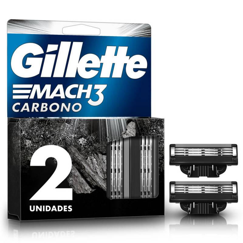 Gillette Mach 3 Charc2Ct H/Af