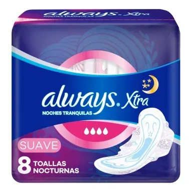 Always Maxp Prot N/Suave  X 8