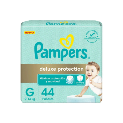 Pampers Deluxe Prot Gde  X 44