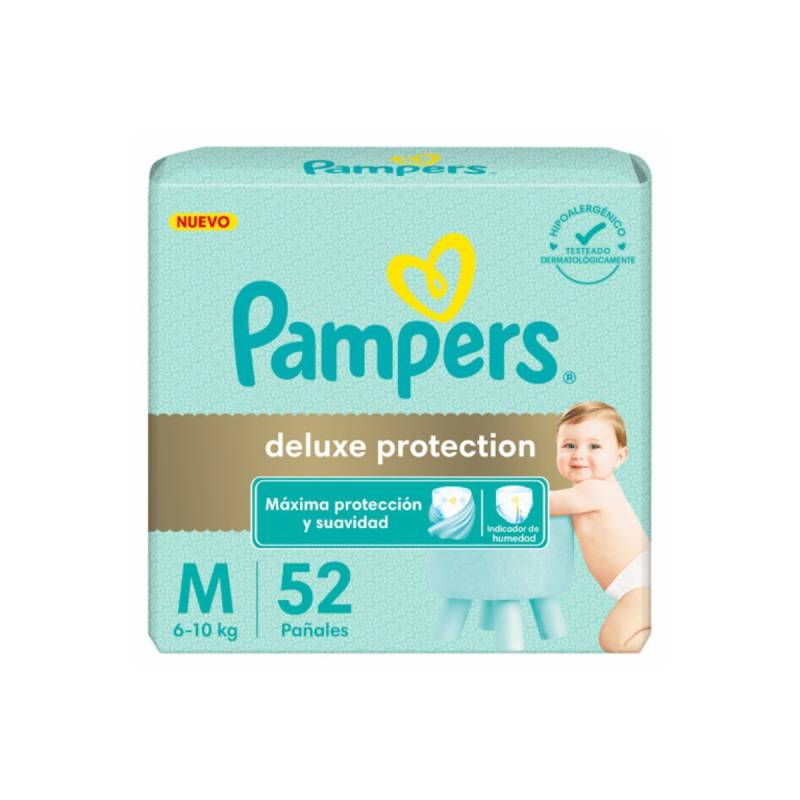 Pampers Deluxe Prot Med  X 52