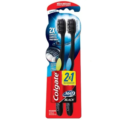 Colgate Cep 360 Black Sua  X2