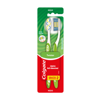 Colgate Cep Twis C/Cap 2X1 Me