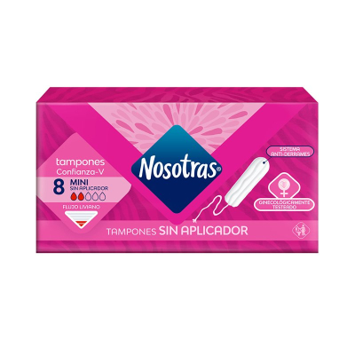 Nosotras Tamp Mini  Dig   X 8