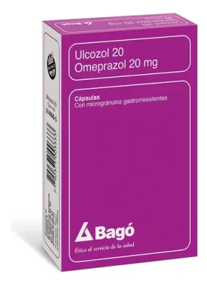 Ulcozol  20 Mg Caps X 30
