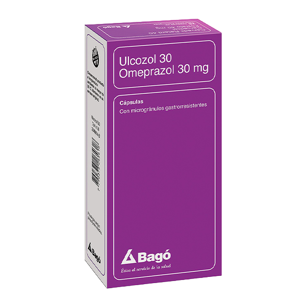 Ulcozol  30 Mg Cap  X 28