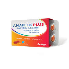 Anaflex Plus R/Acc Caps Blx 8