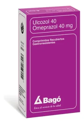 Ulcozol 40  Mg Comp X 28
