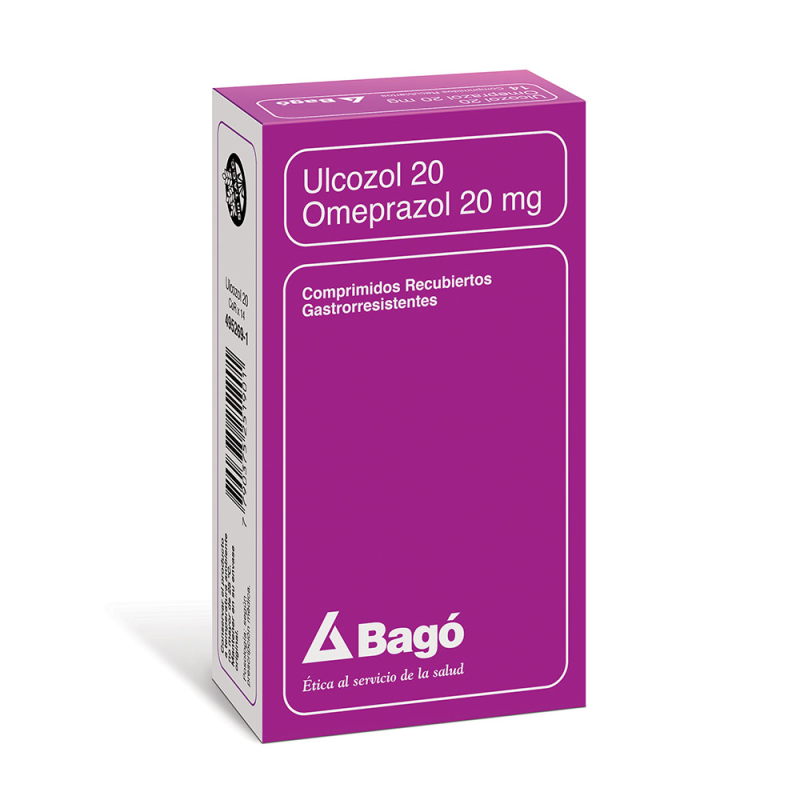 Ulcozol 20  Mg Comp X 28