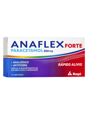 Anaflex Forte 650Mg Compx10