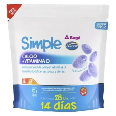 Simple Calc+D Doy Pack   X 28