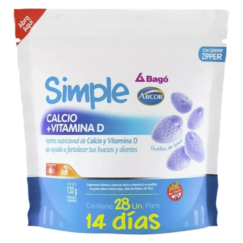 Simple Calc+D Doy Pack   X 28