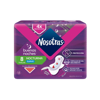 Nosotras Toall B Noche 8