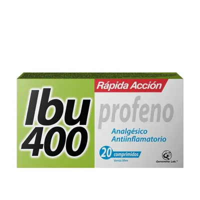 Ibu 400 400Mg Comp X 20