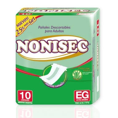 Nonisec Pañal X/Grande    X10