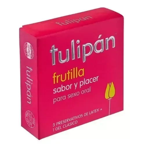 Tulipan Pre Frutilla      X 3