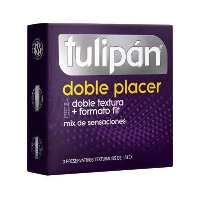 Tulipan Pre Doble Placer  X 3