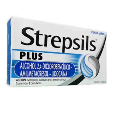 Strepsils Plus        Carax 8