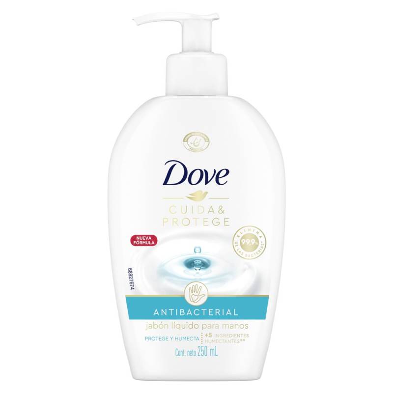 Dove Jab Liq A/Bacteri X250Ml