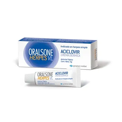 Oralsone Herpes Vl Cr X 5 G