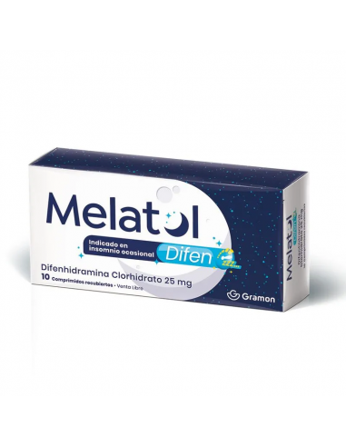 Melatol Difen 25 Mg Comp X 10