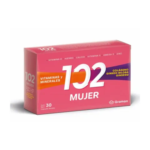 102 Mujer Caps X 30