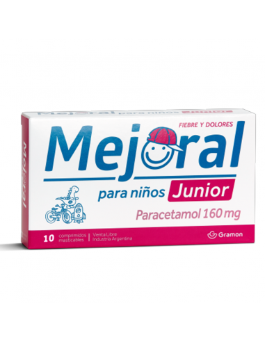 Mejoral P/Niños Jr 160 Cmx 10
