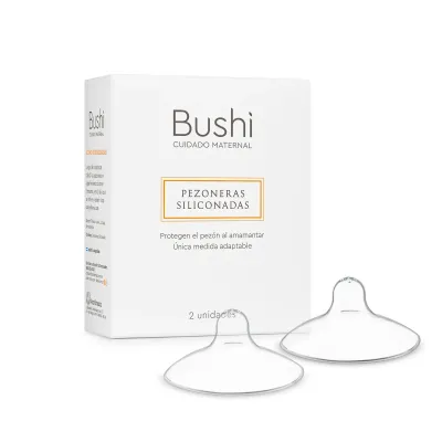 Bushi Pezonera Siliconada X2