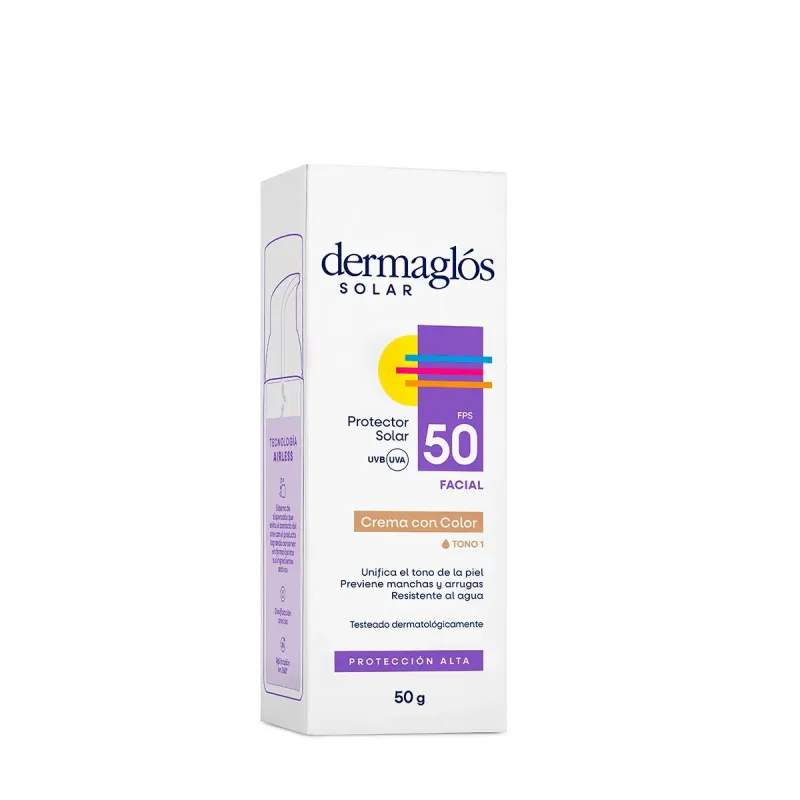 Dermaglos Solar F50 Clarox 50