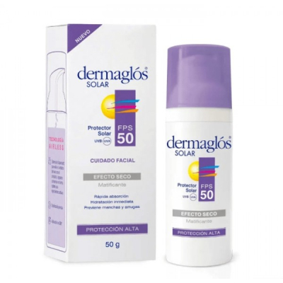 Dermaglos Solar F50 Seco X180