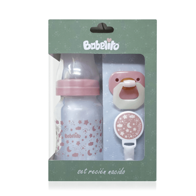 Babelito 19634 Set R/Nac Rosa
