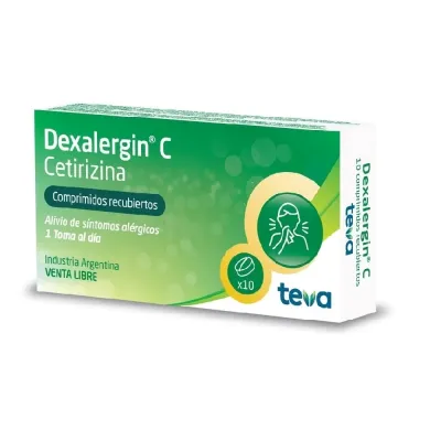 Dexalergin C 10 Mg Comp X 10