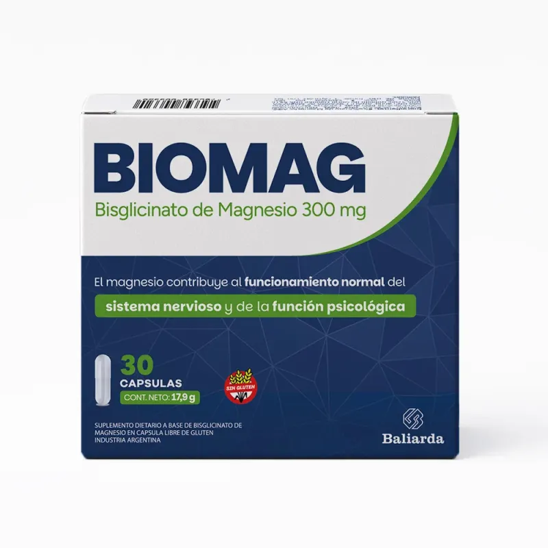 Biomag 300 Mg Caps X 30