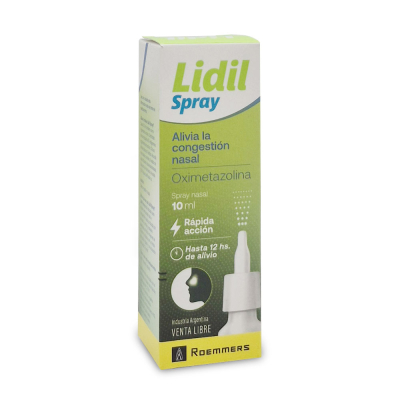 Lidil Spray Nasal     X 10Ml