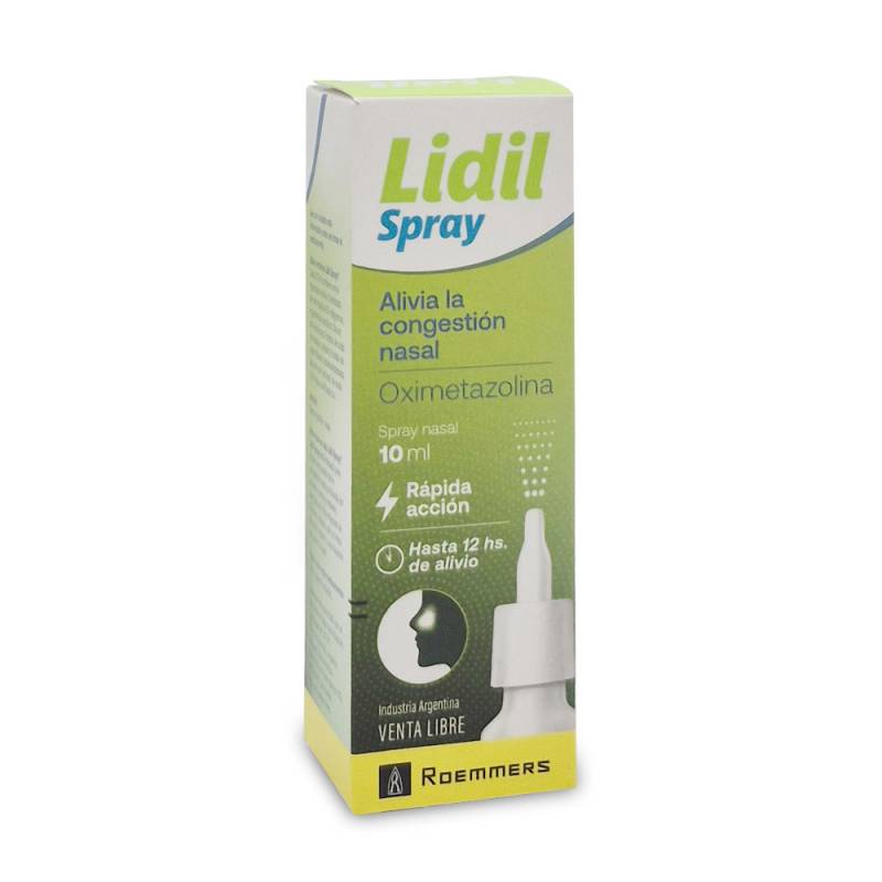 Lidil Spray Nasal     X 10Ml