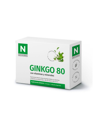 Natufarma Ginkgo  80Comp X 30