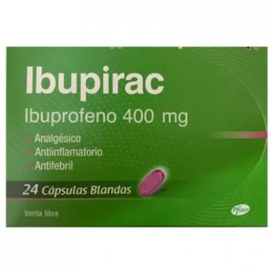 Ibupirac 400Mg Caps Bland X24