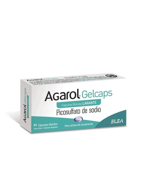 Agarol 5 Mg Gelcaps X 20