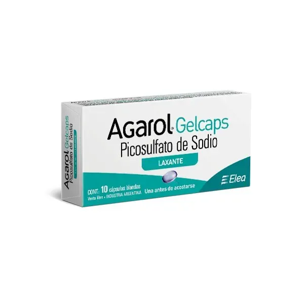 Agarol 5 Mg Gelcaps X 10