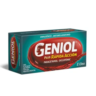 Geniol Plus R.a Caps X 12