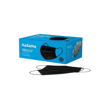 Gasana Barbijo Tric Negrx 50U