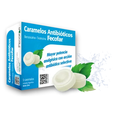 Caramelos Antib Fecofar Blx9
