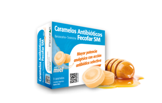 Caramelos Antib Fecofar Mix 9