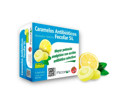 Caramelos Antib Fecofar Limx9
